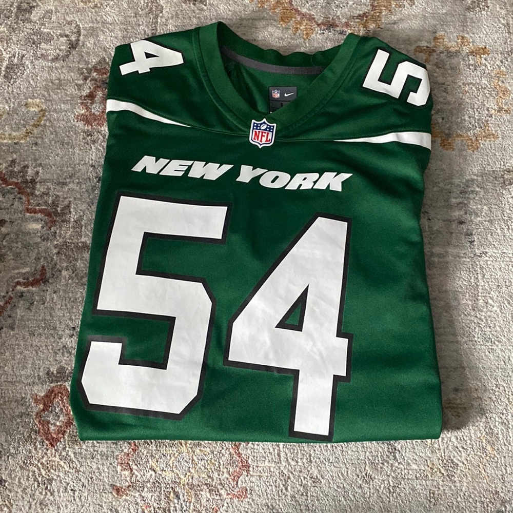 Men’s New York Jets Nike Game Custom Jersey